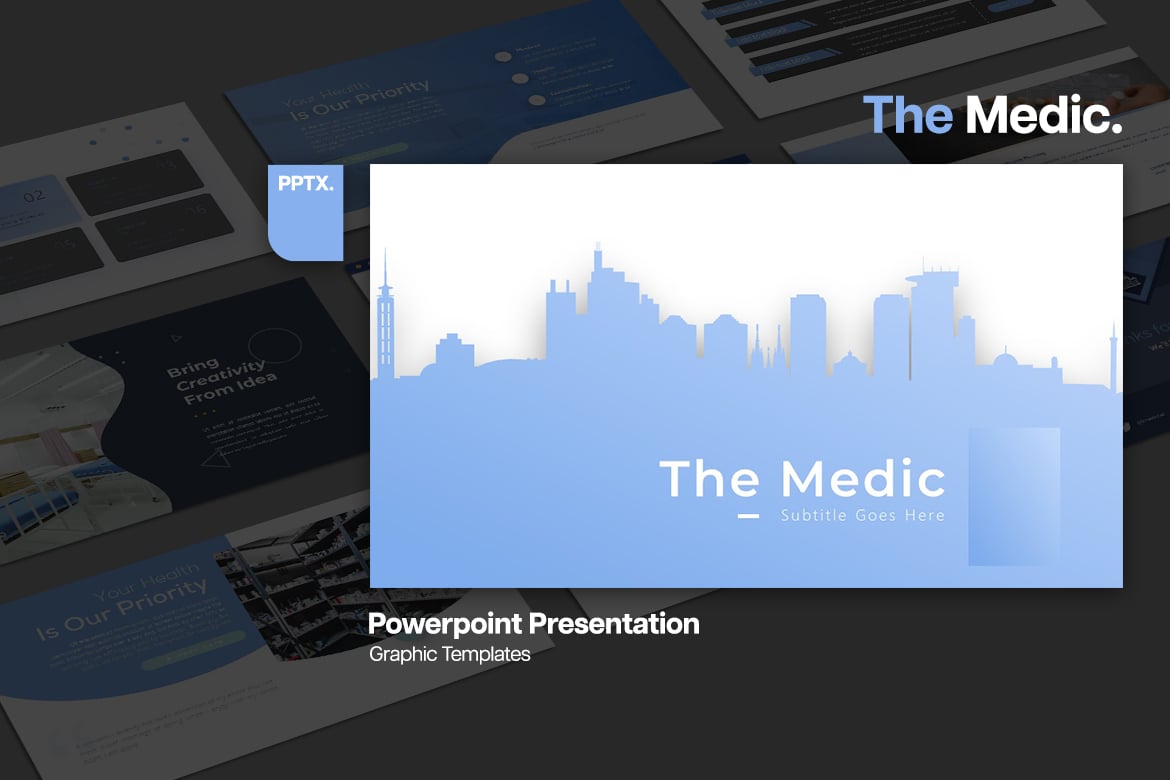 Template Powerpoint Modern - Benign yang Kreatif dan Menarik