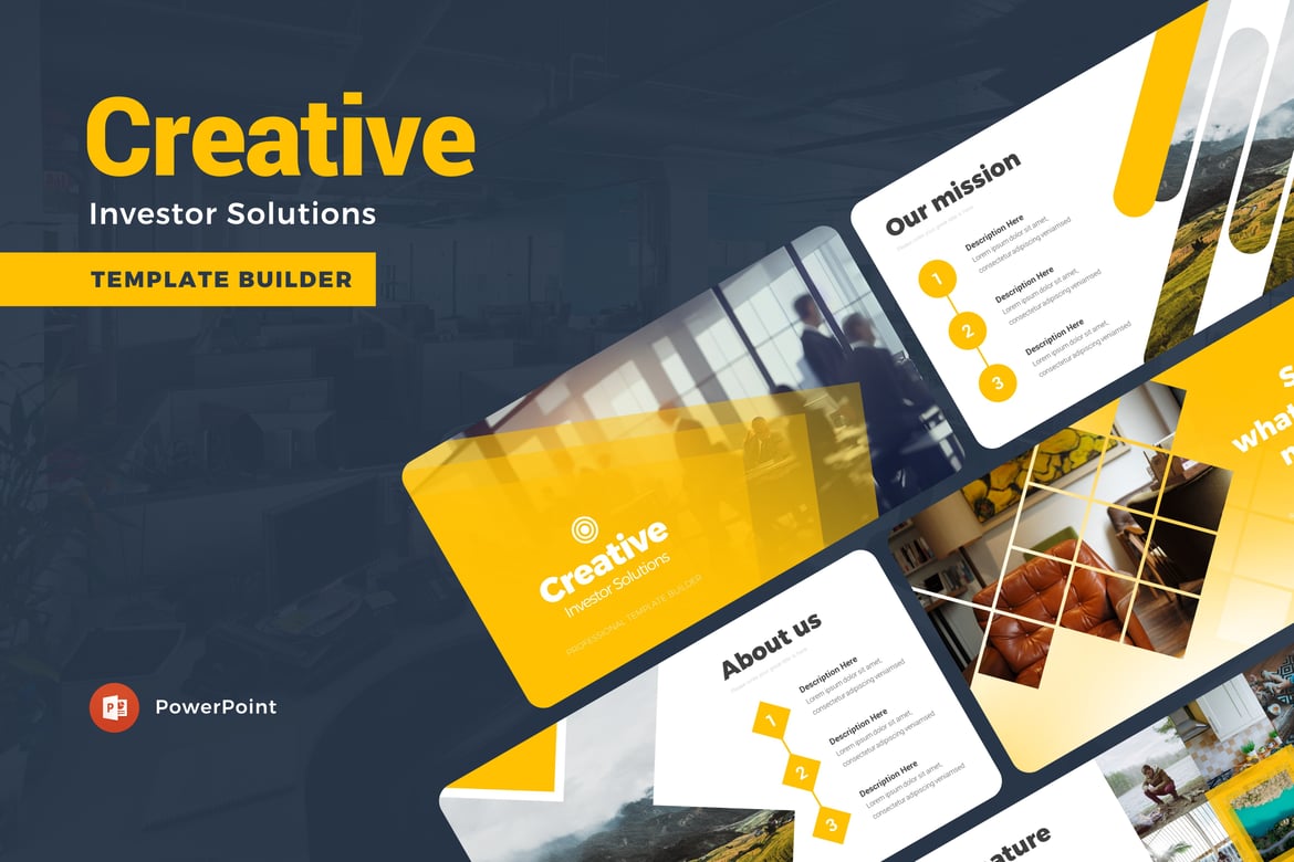 Template PowerPoint Profesional untuk Presentasi Kreatif