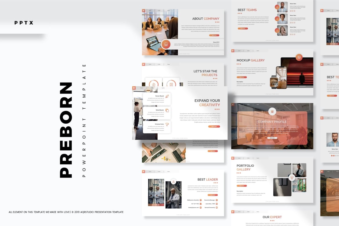 Template Powerpoint Preborn - Solusi Presentasi Profesional Anda