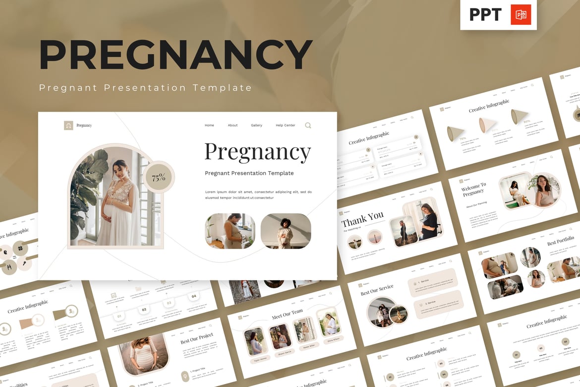 Template PowerPoint Kehamilan: Desain Menarik untuk Presentasi Anda