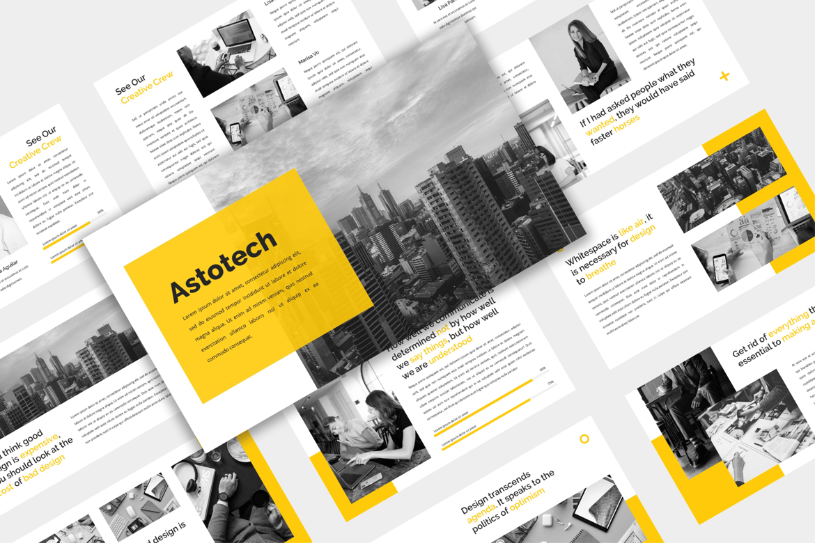 Template Presentasi PowerPoint Premium untuk Bisnis
