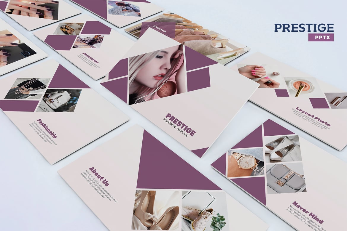 Template Presentasi Powerpoint Prestige - Modern dan Profesional