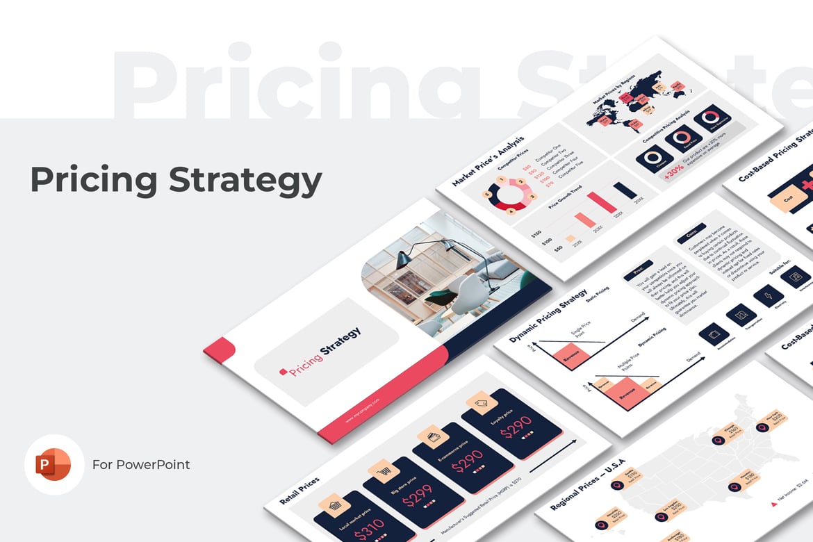 Template Presentasi PowerPoint Strategi Penetapan Harga yang Efektif