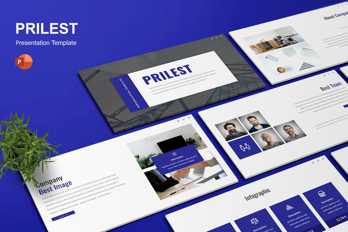 Template Presentasi Prilest - Powerpoint yang Menarik dan Profesional