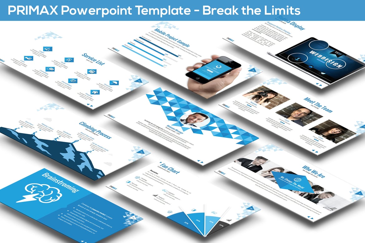 Template Powerpoint PRIMAX yang Menakjubkan untuk Presentasi Anda