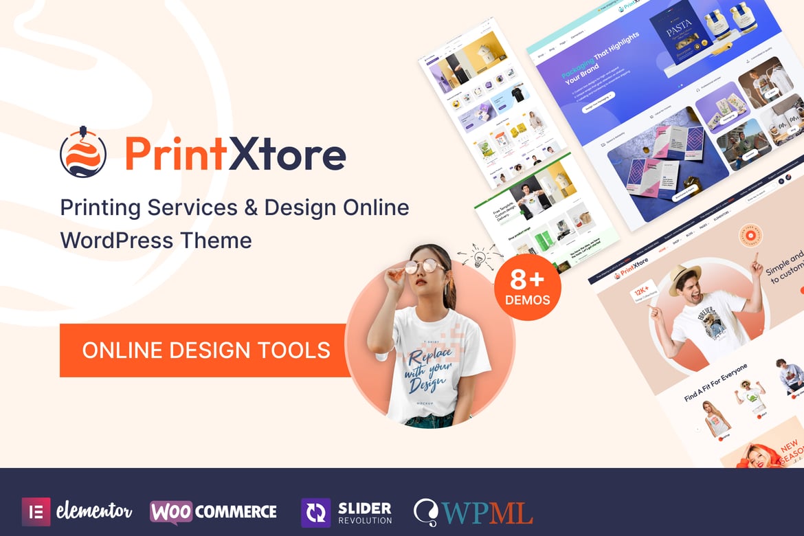 PrintXtore - Tema WordPress WooCommerce untuk Layanan Cetak yang Menarik