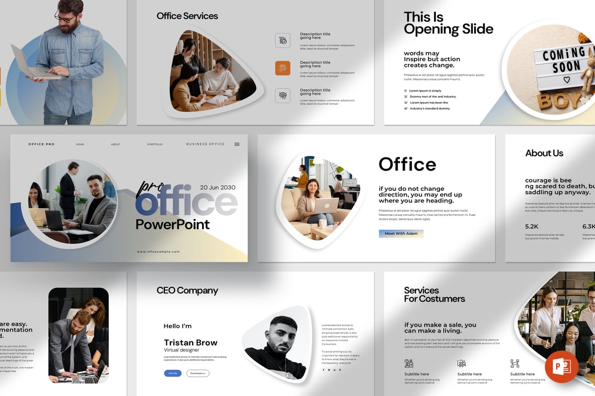 Template PowerPoint Pro untuk Presentasi Profesional