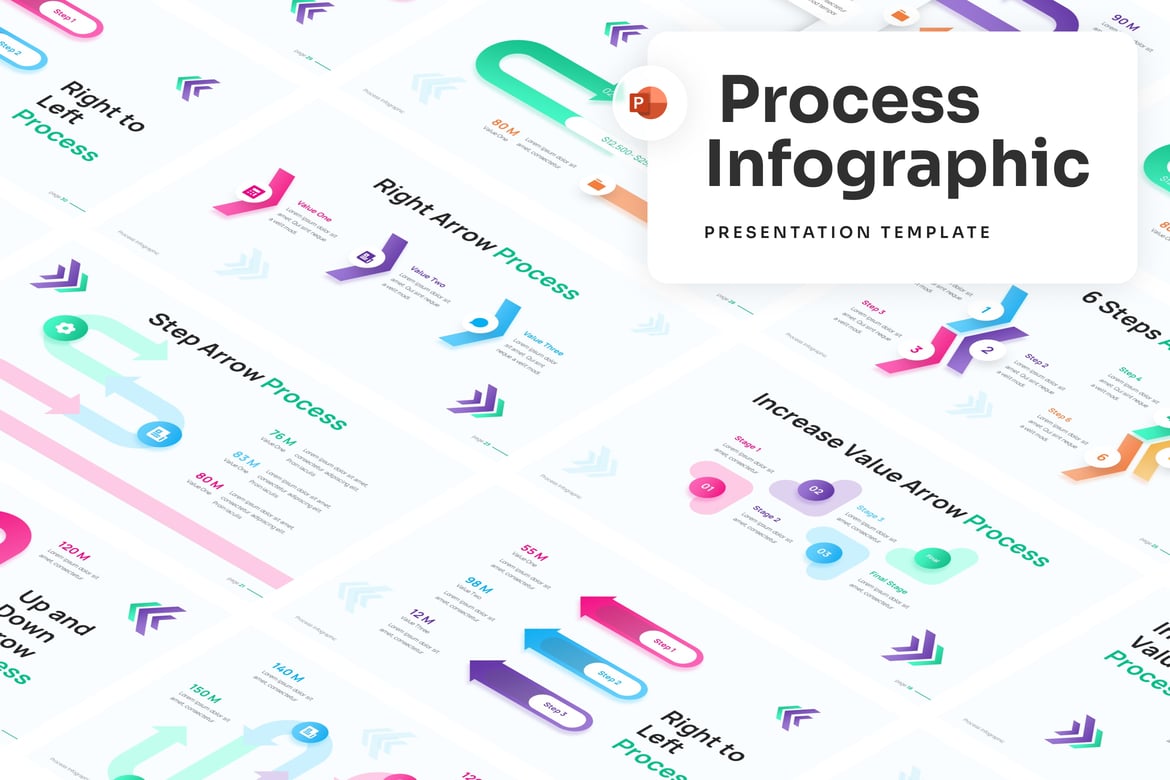 Template PowerPoint Infografis untuk Presentasi Menarik