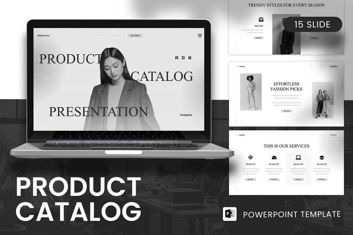 Template Presentasi Katalog Produk yang Menarik dan Profesional