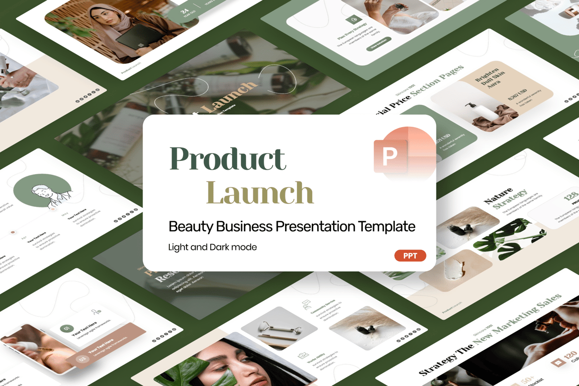 Template Presentasi PowerPoint untuk Peluncuran Produk yang Menarik