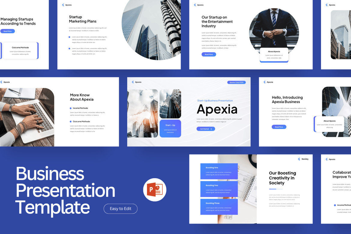 Template PowerPoint Profesional untuk Bisnis yang Menarik