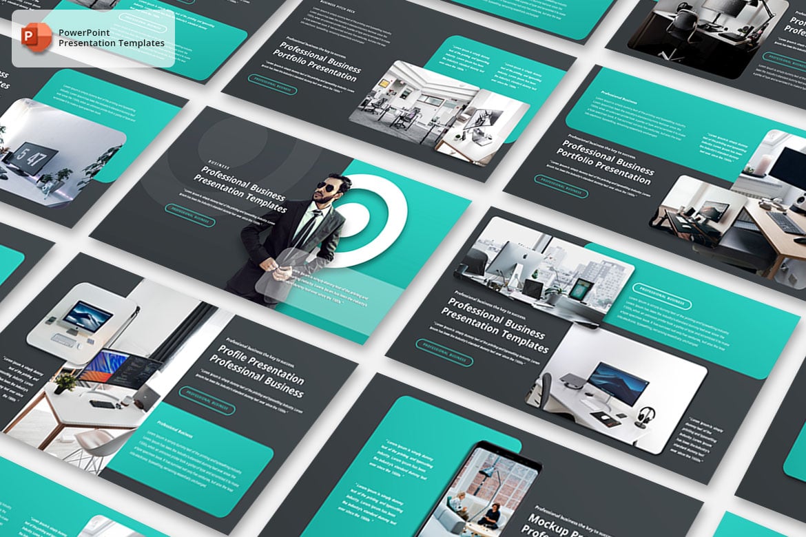 Template Presentasi PowerPoint Profesional untuk Bisnis