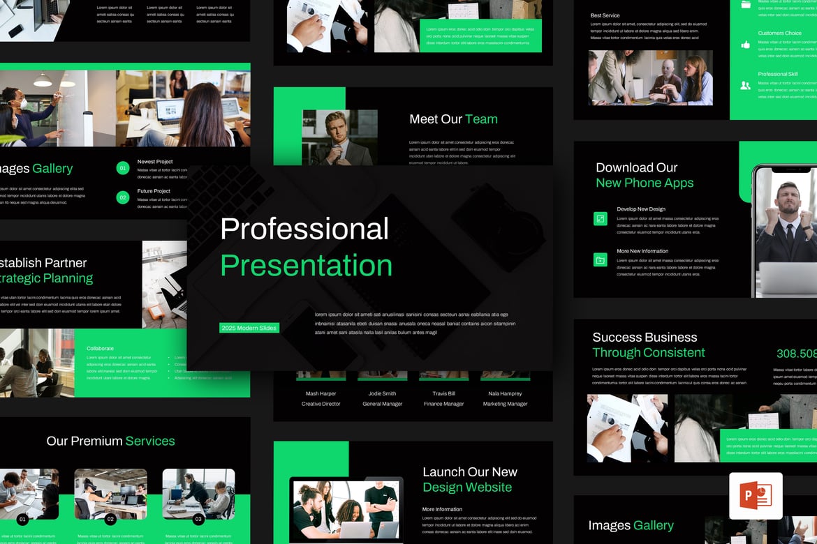 Template PowerPoint Profesional untuk Presentasi Menarik