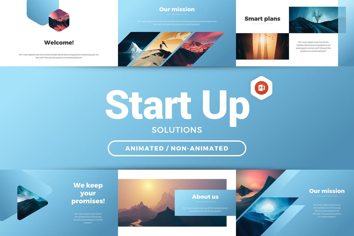 Template PowerPoint Profesional dan Kreatif untuk Presentasi Sukses