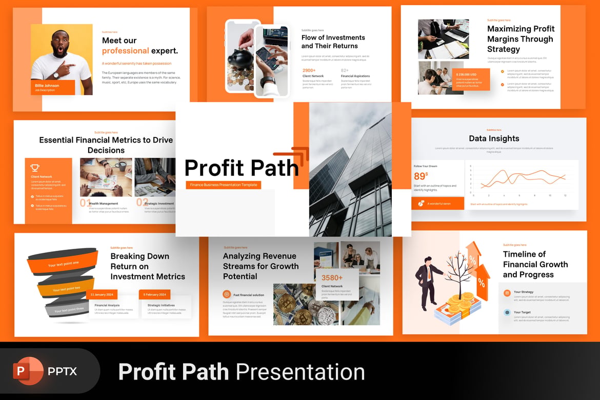 Template PowerPoint Keuangan untuk Meningkatkan Presentasi Anda