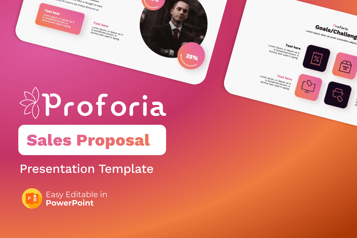 Proforia – Template PowerPoint Proposal Penjualan yang Menarik