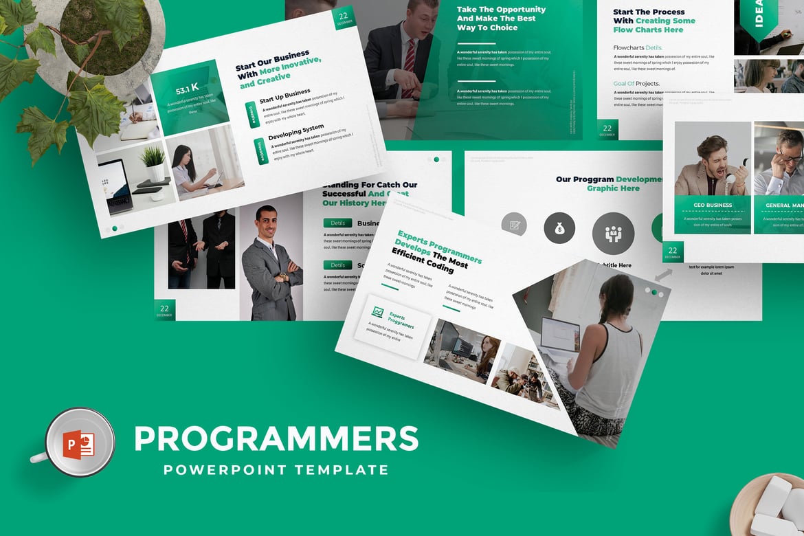 Template PowerPoint untuk Programmer - Solusi Presentasi yang Menarik