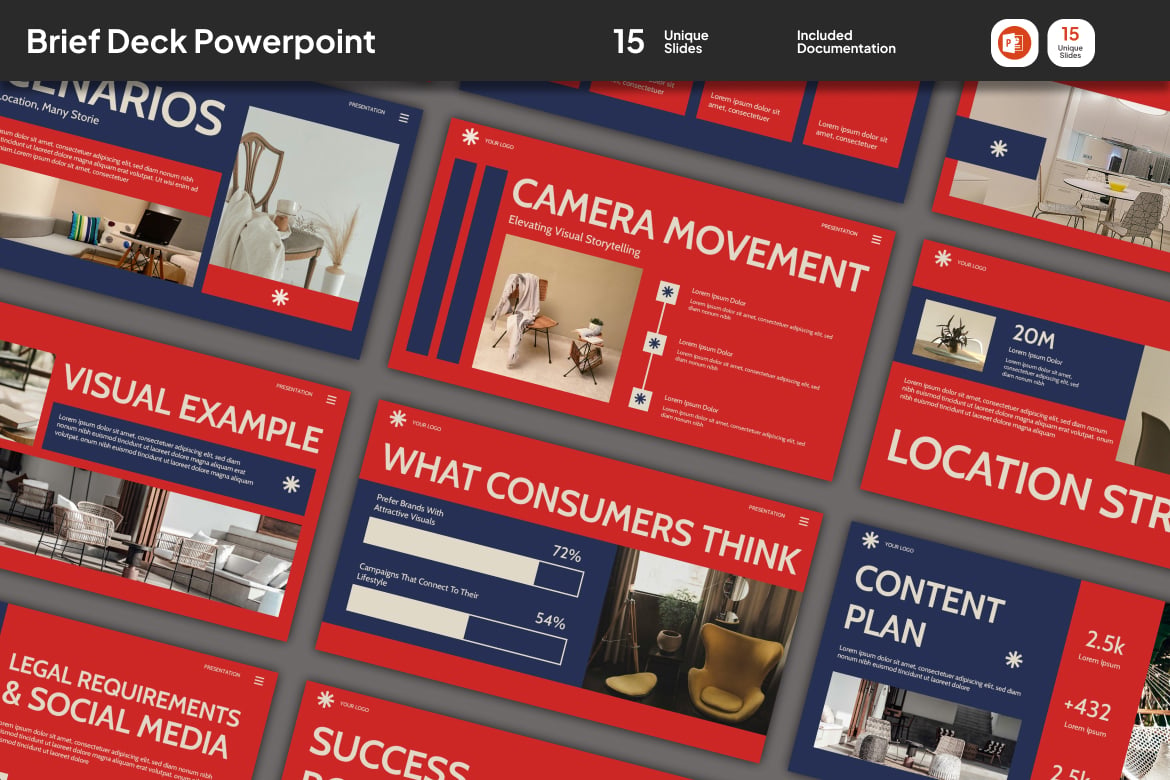 Template Presentasi PowerPoint untuk Rencana Proyek yang Menarik
