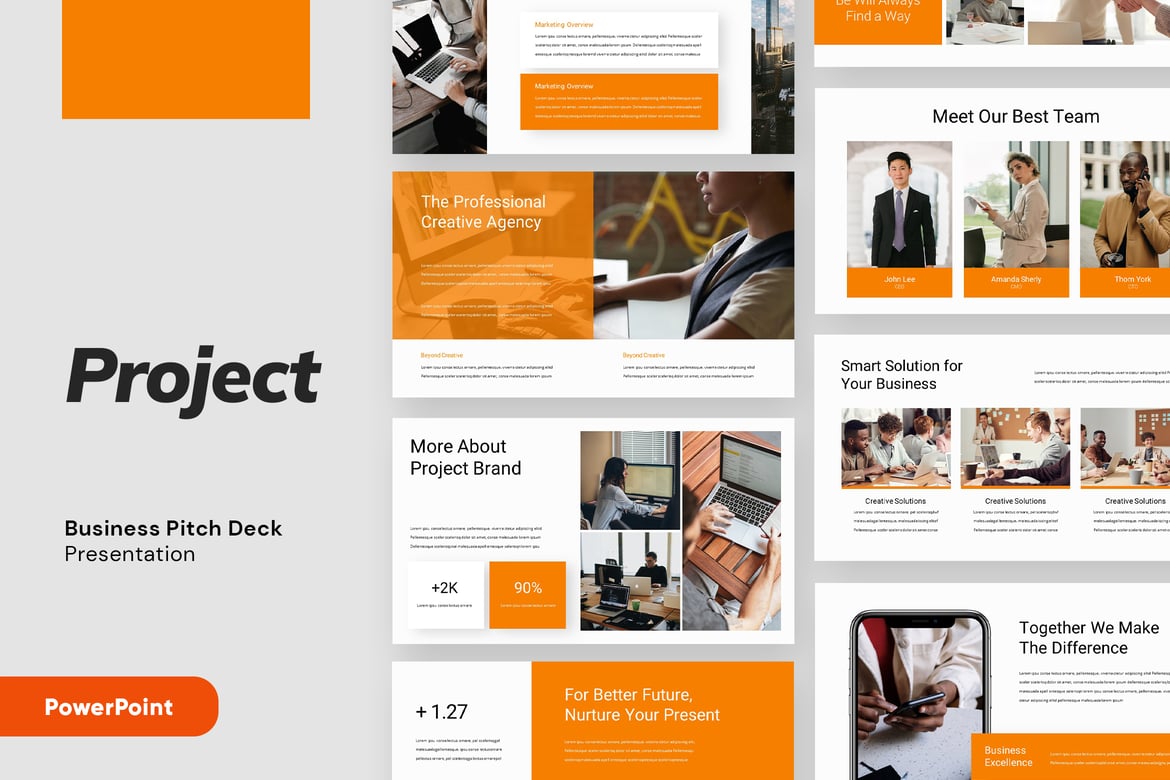 Template Presentasi PowerPoint Proposal Bisnis yang Profesional