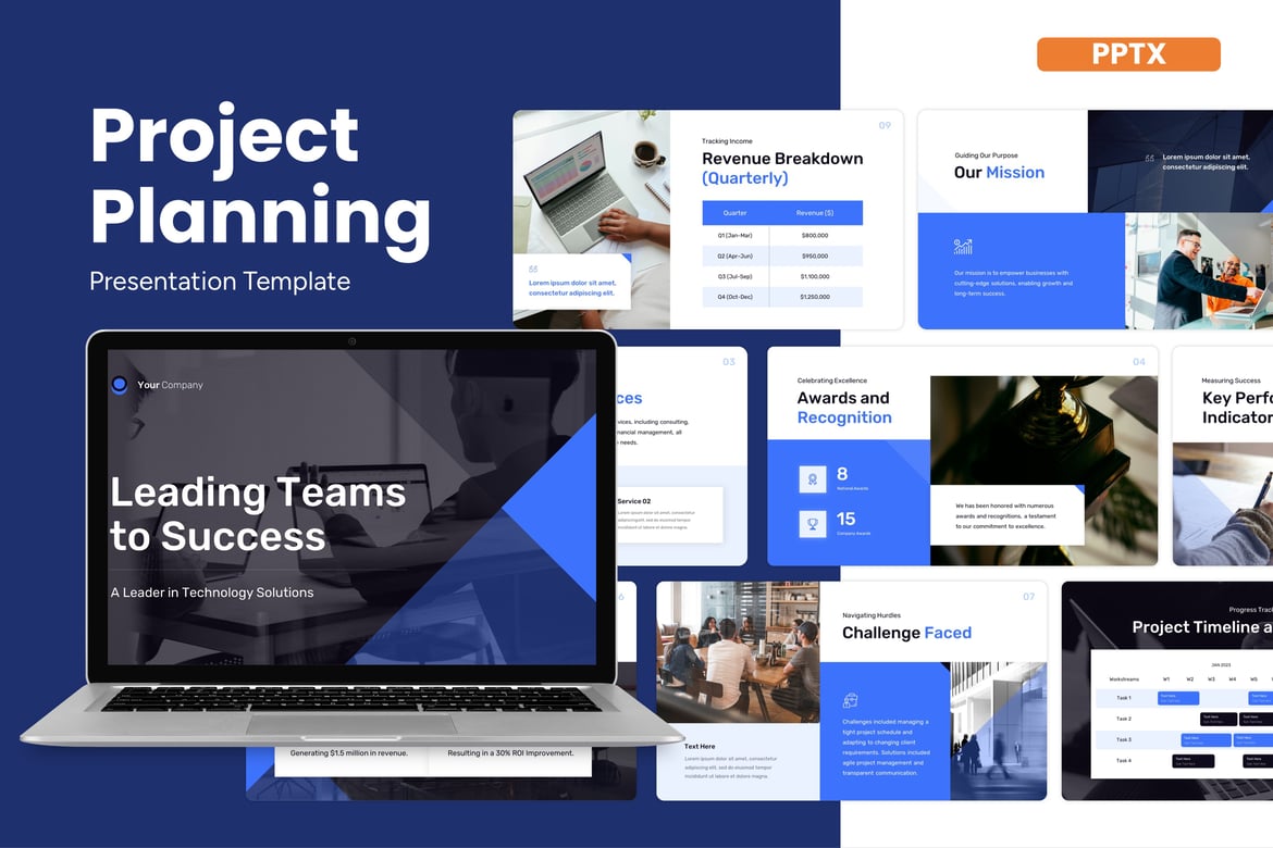 Template Presentasi Perencanaan Proyek yang Efektif