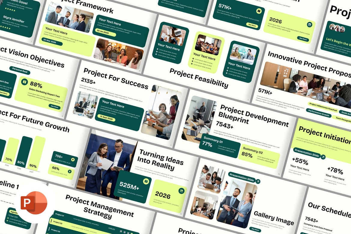 Template Presentasi Proposal Proyek yang Mengesankan