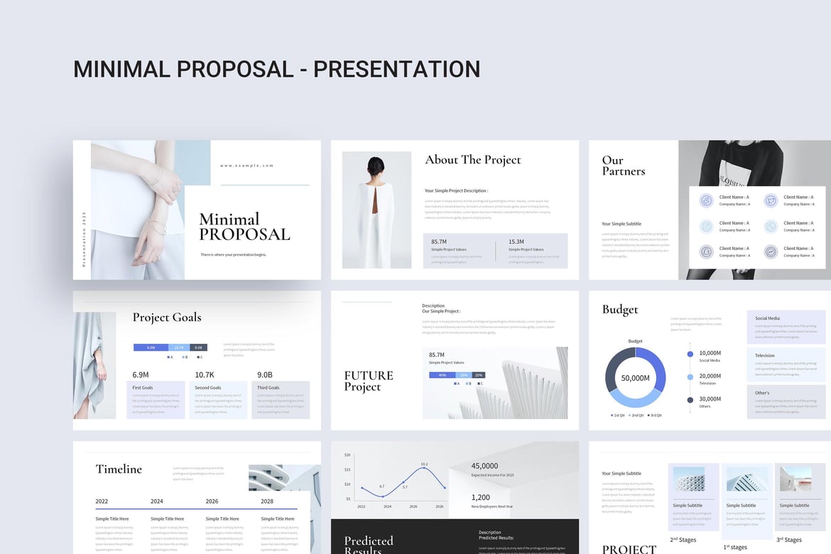 Template Presentasi PowerPoint Proposal Proyek yang Menarik dan Profesional