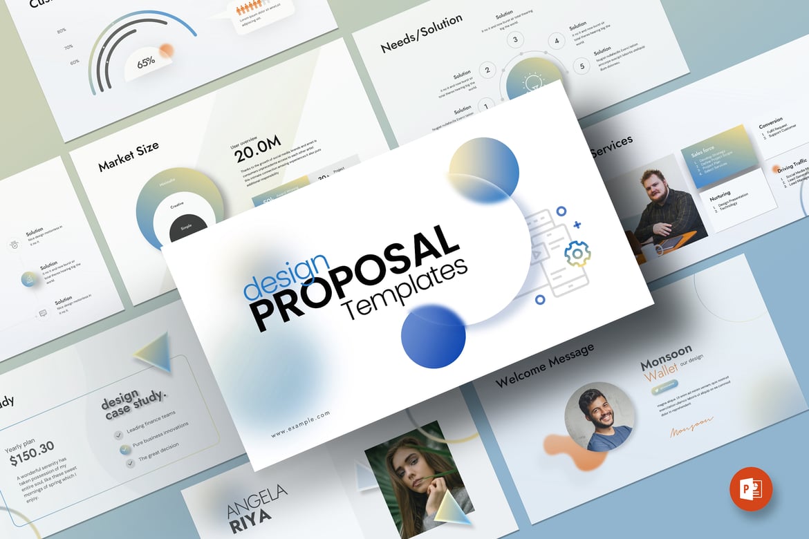 Template Presentasi Proposal Pro yang Menarik dan Profesional