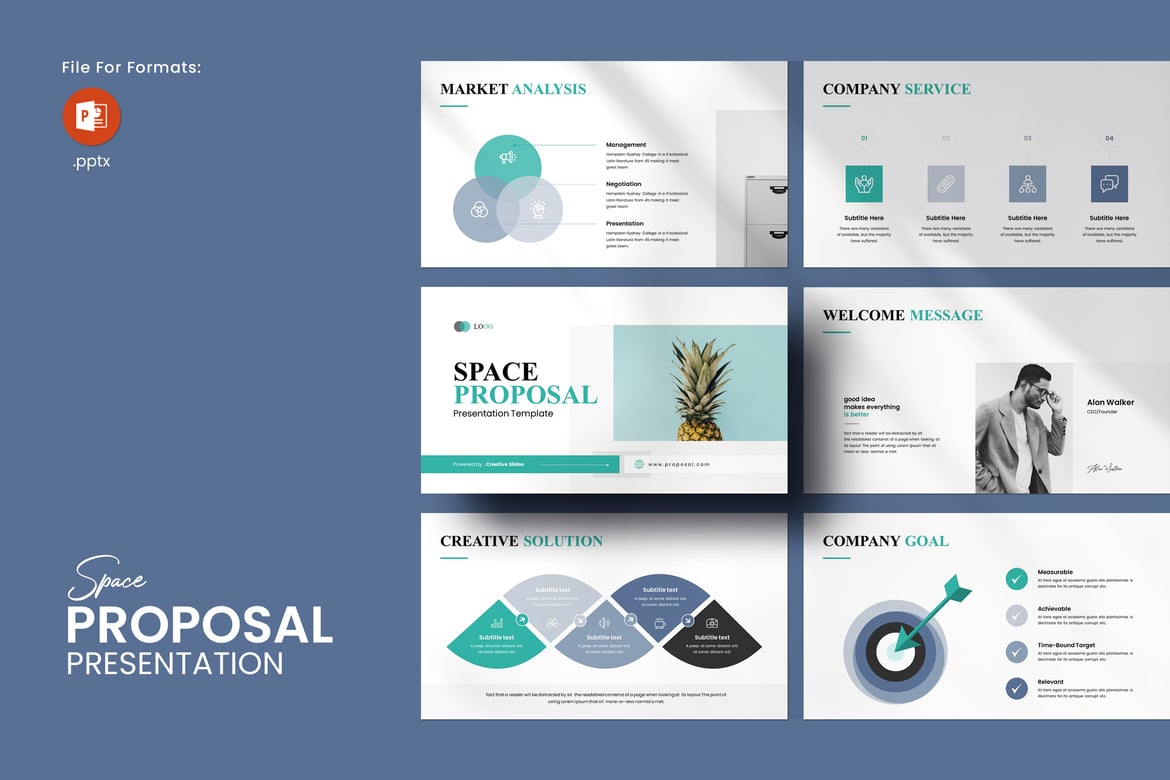 Template Presentasi Proposal Proyek yang Menarik dan Profesional