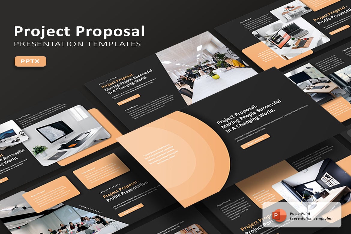 Template Presentasi Proyek - PowerPoint yang Menarik dan Profesional