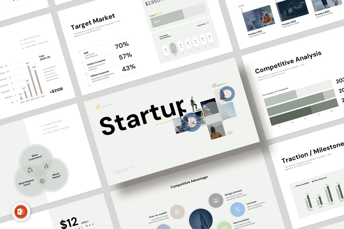 Template Presentasi Status Proyek yang Menarik dan Profesional