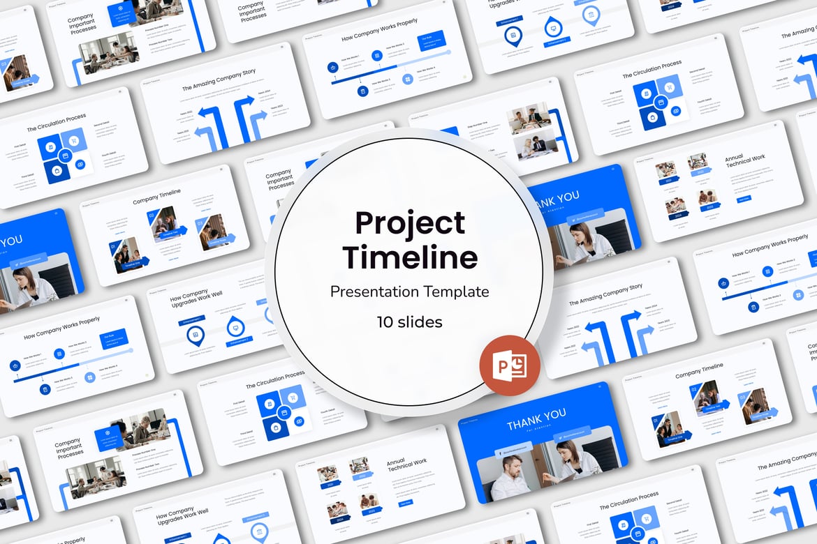 Template Powerpoint Timeline yang Menawan untuk Presentasi Anda