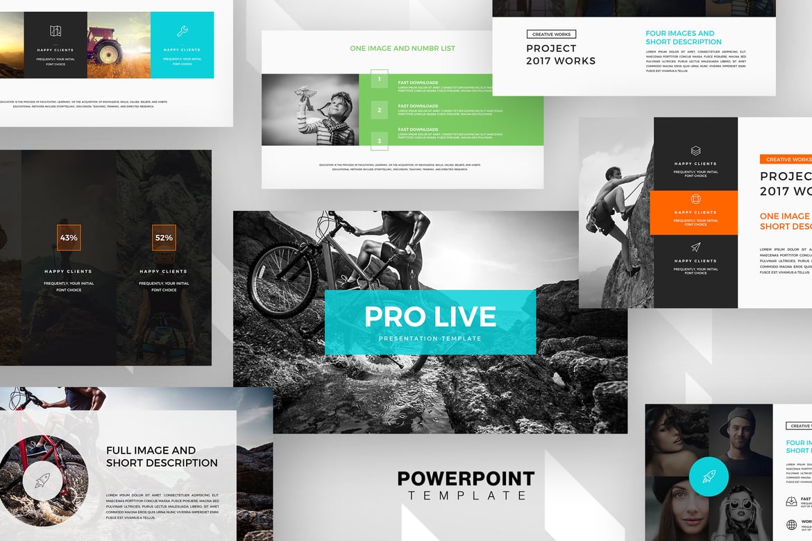 Template PowerPoint ProLive yang Menarik untuk Startup Anda