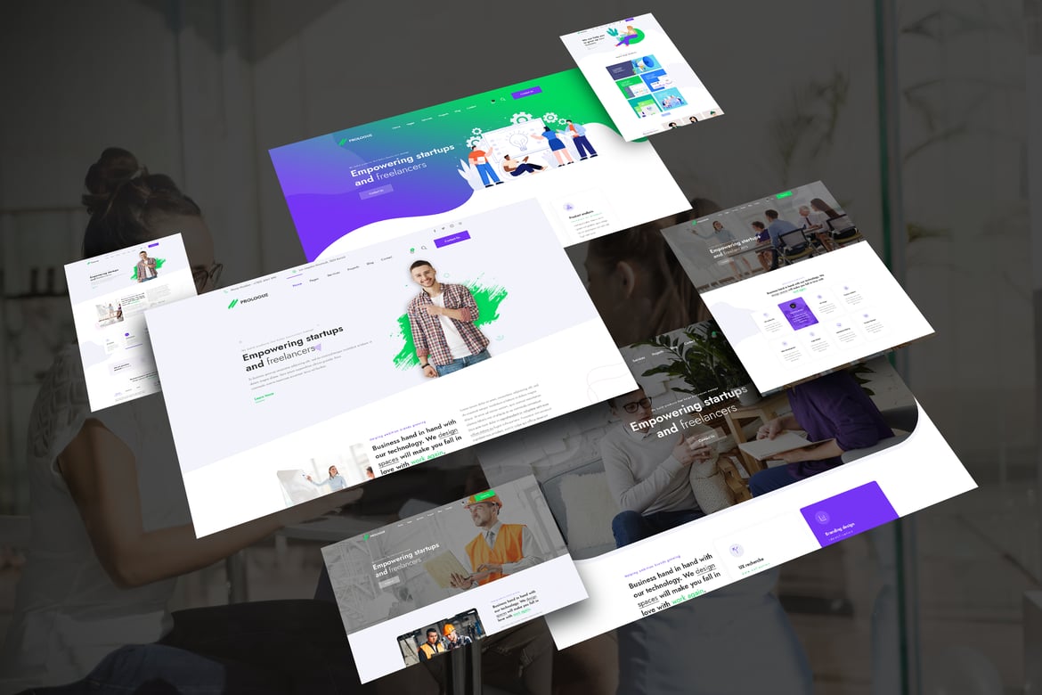 Prologue - Template Website Kreatif dan Responsif untuk Semua Kebutuhan