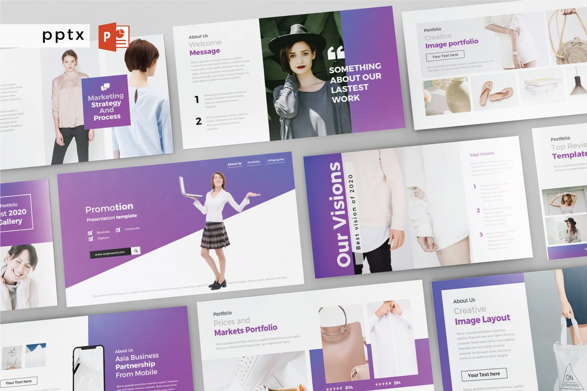 TEMPLATE PRESENTASI POWERPOINT MULTIFUNGSI V171 - DISKON MENARIK!
