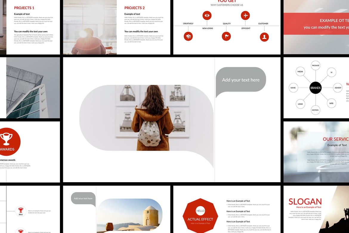 Template Presentasi PowerPoint Kreatif untuk Bisnis