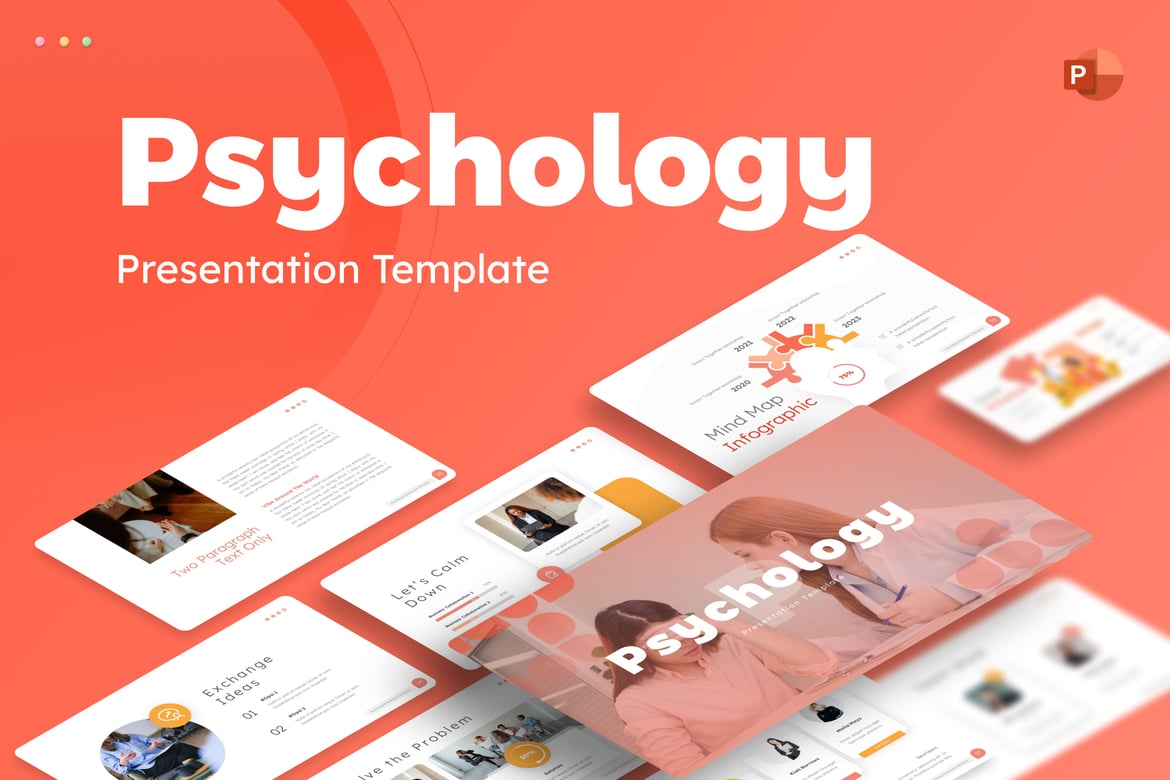 Template PowerPoint Profesional untuk Psikologi yang Menarik