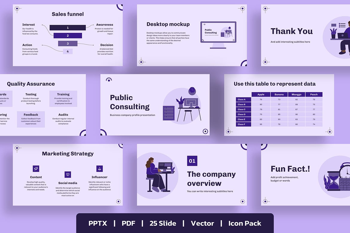 Template PowerPoint Konsultasi Publik Serbaguna