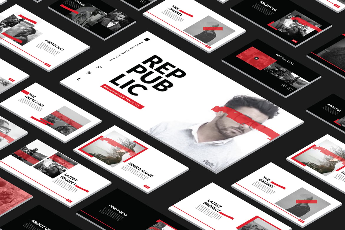 Template Powerpoint Kreatif untuk Presentasi Menarik