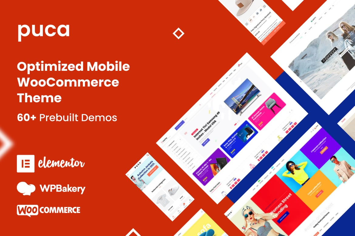 Puca - Tema WordPress WooCommerce Mobile yang Optimal dan Fleksibel