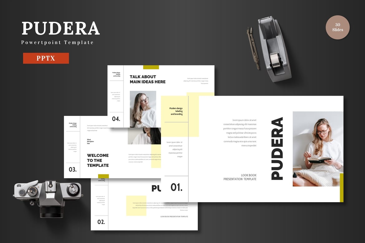 Pudera - Template PowerPoint Menarik dan Multifungsi