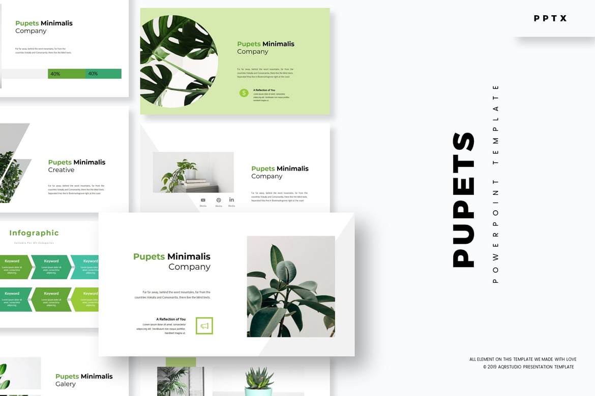 Template Powerpoint Pupets - Solusi Presentasi Kreatif Anda