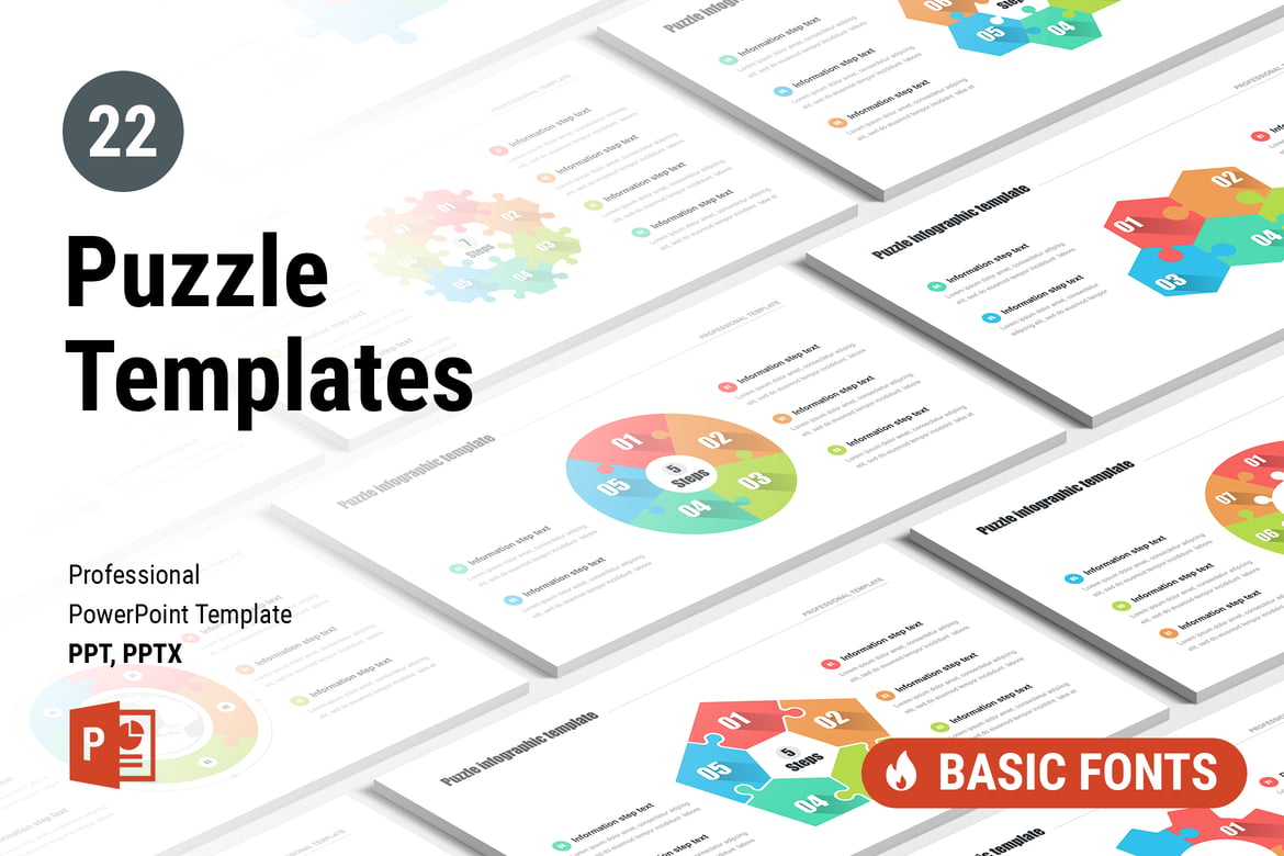Kumpulan Template Puzzle Menarik untuk PowerPoint