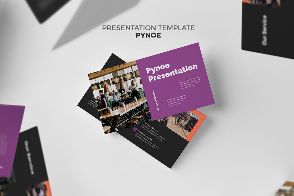 Template PowerPoint Pynoe: Solusi Cerdas untuk Presentasi Bisnis Restoran Anda