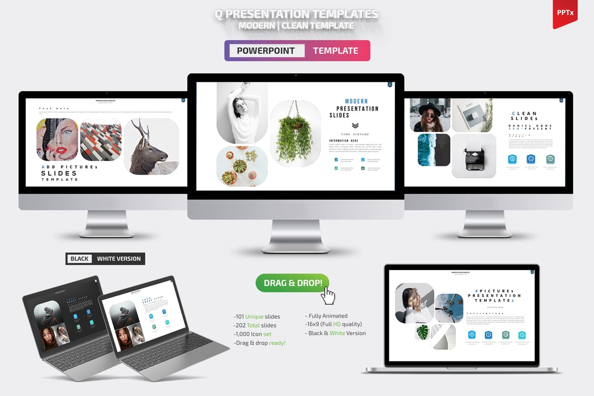 Template Powerpoint Presentasi Tema-X yang Menarik dan Profesional
