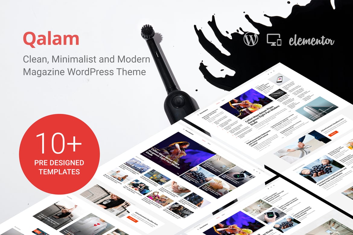 Qalam - Tema WordPress untuk Berita dan Majalah yang Modern