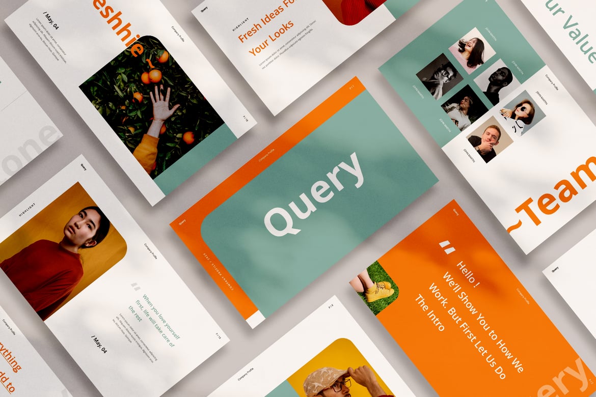 Template Presentasi Powerpoint Minimalis yang Elegan
