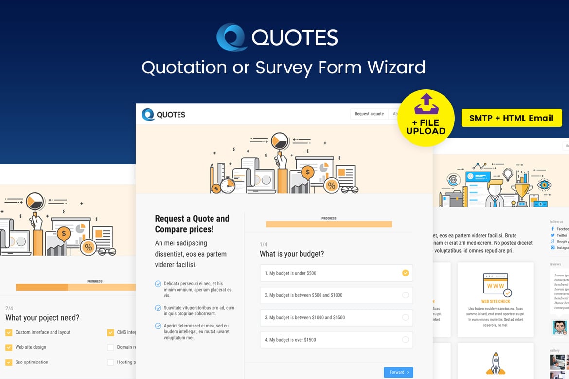 Template Website - Pembuat Formulir Kuota dan Survei yang Efisien