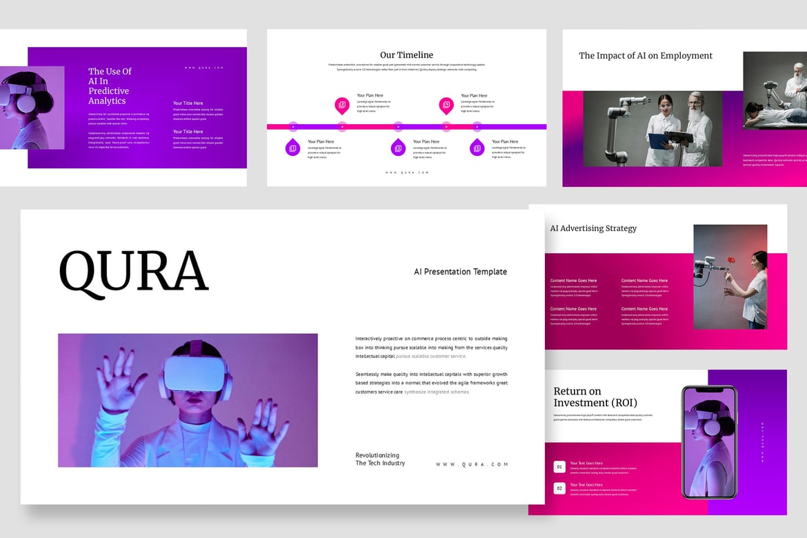 Qura: Template Powerpoint AI yang Memukau