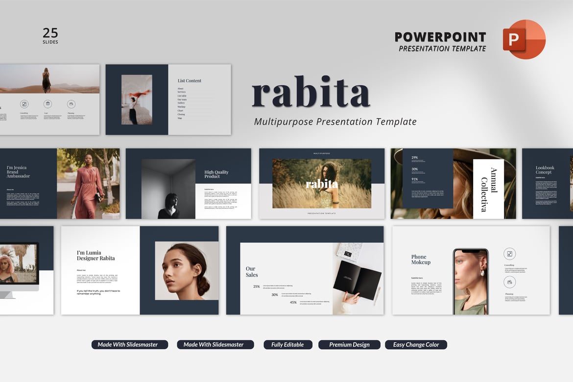 Template Powerpoint Rabita: Solusi Presentasi Kreatif Anda