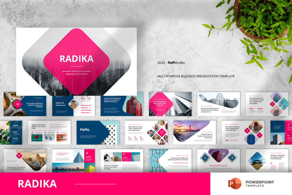 Radika - Template PowerPoint Serbaguna untuk Presentasi Profesional